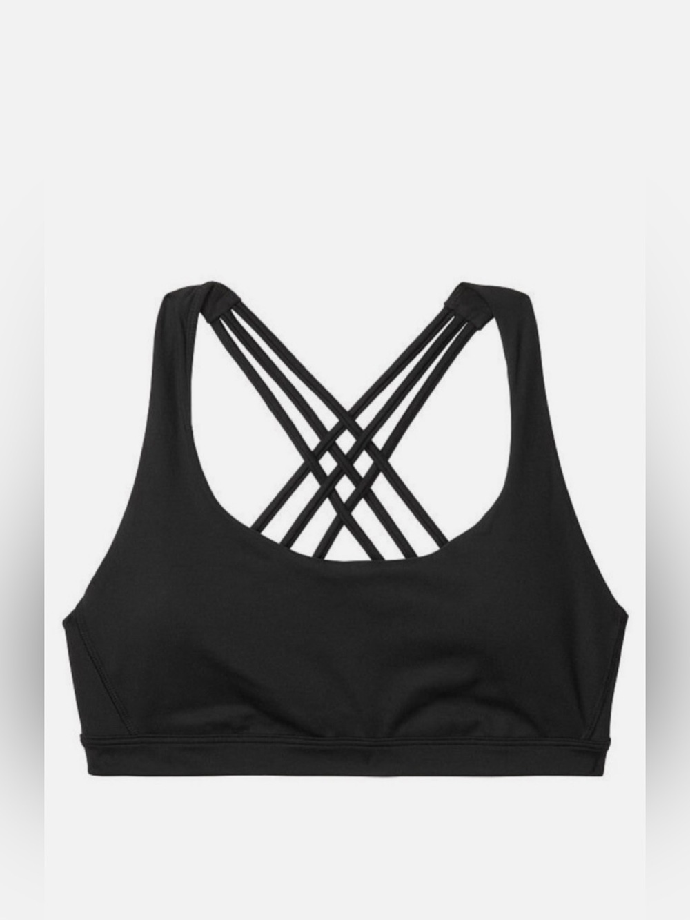 Victoria’s Secret Black Strappy Back Sports Bra